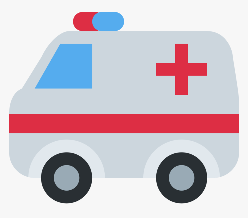 Emoji Ambulance Emoticon - Ambulance Emoji Png, Transparent Png