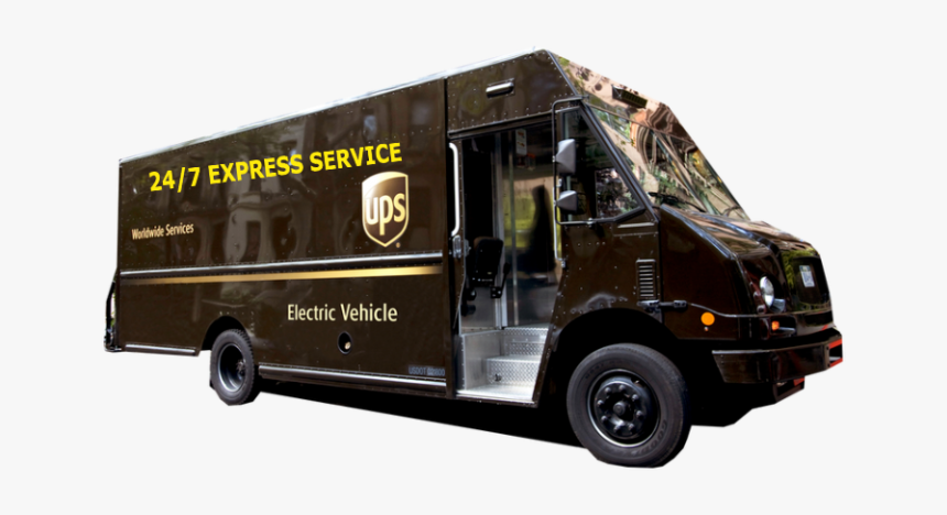 Ups Truck Image - Tesla Ups Trucks, HD Png Download