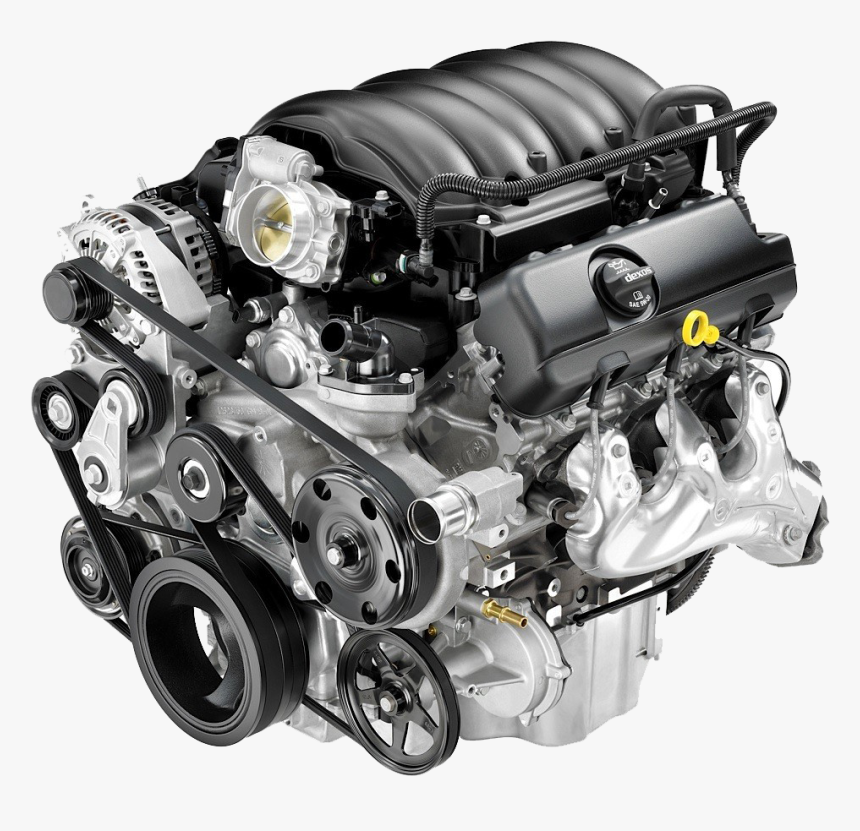 2014 Silverado 4.3 Engine, HD Png Download