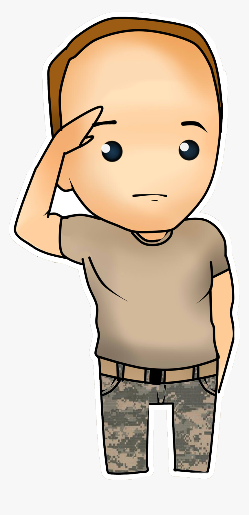 Cartoon Images Of Military Training, HD Png Download