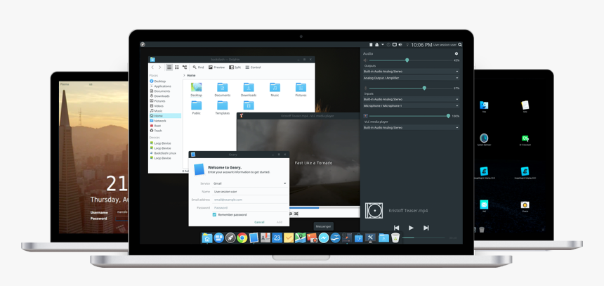 Devices Running Backslash Linux Kristoff - Backslash Linux, HD Png Download