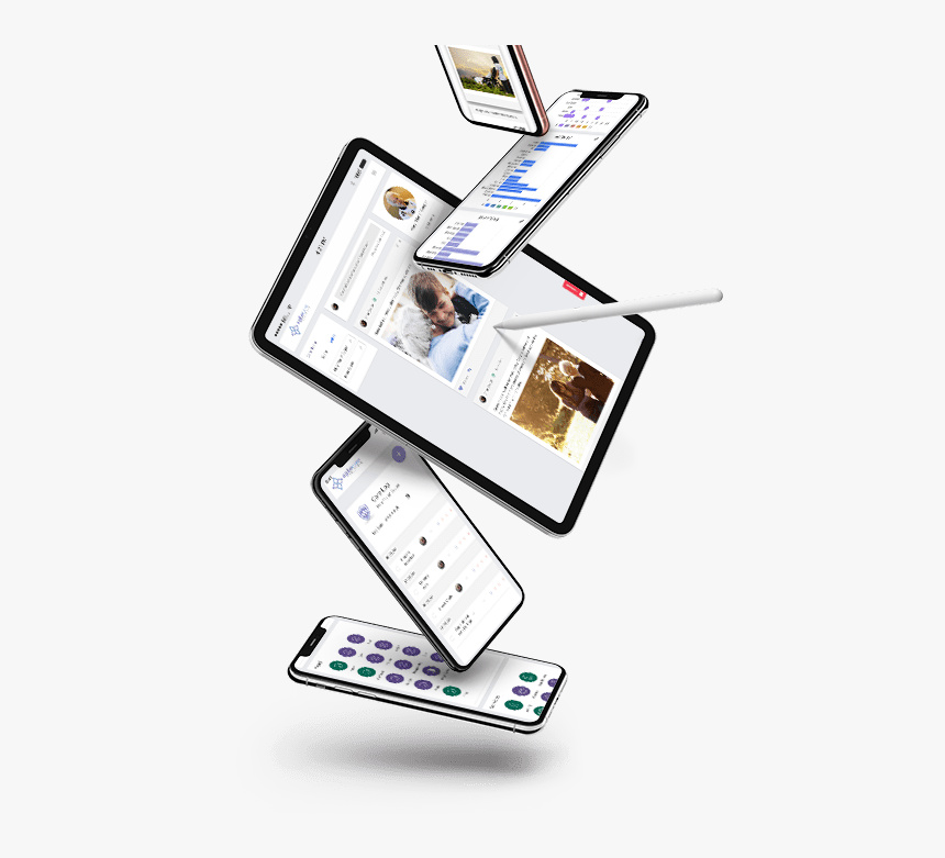 Ipad And Iphone Mockup, HD Png Download