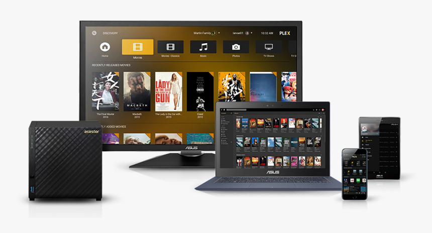 Nas Plex Server - Tablet Computer, HD Png Download