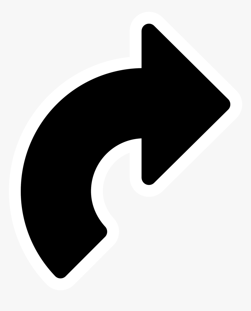 Mono Rotate Right Clip Arts - Rotate Right Png, Transparent Png