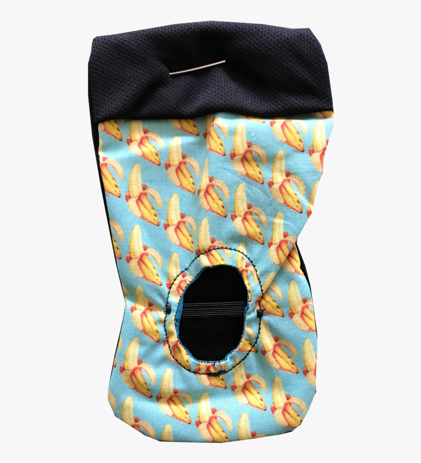 Half Peeled Bananas On A Light Blue Background - Board Short, HD Png Download