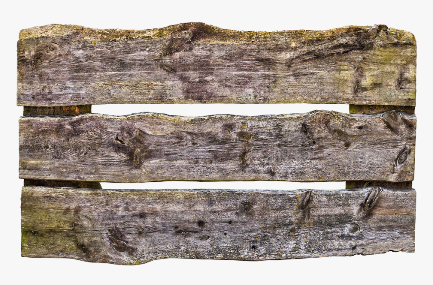 Wooden Door, Boards, Garden Door, Battens, Background - Stone Wall, HD Png Download