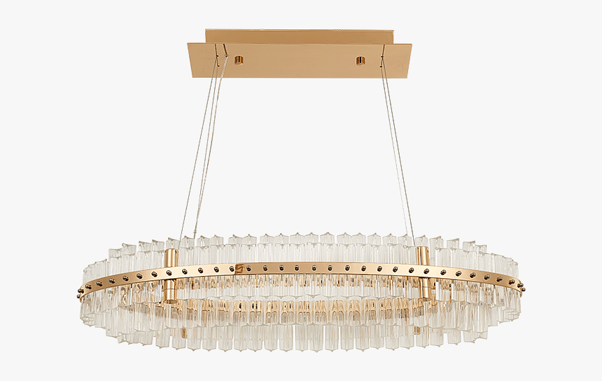 Hanging Glass Beaded Lamps - Chandelier, HD Png Download
