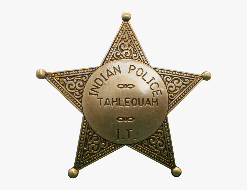 Indian Police Star Badge - Indian Police Star Png, Transparent Png