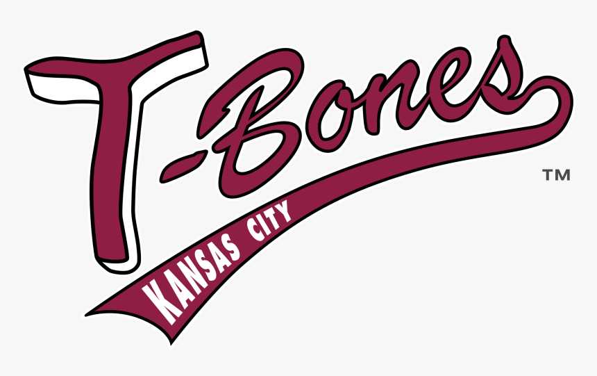 Kansas City T Bones Logo Png Transparent - Kansas City T-bones, Png Download