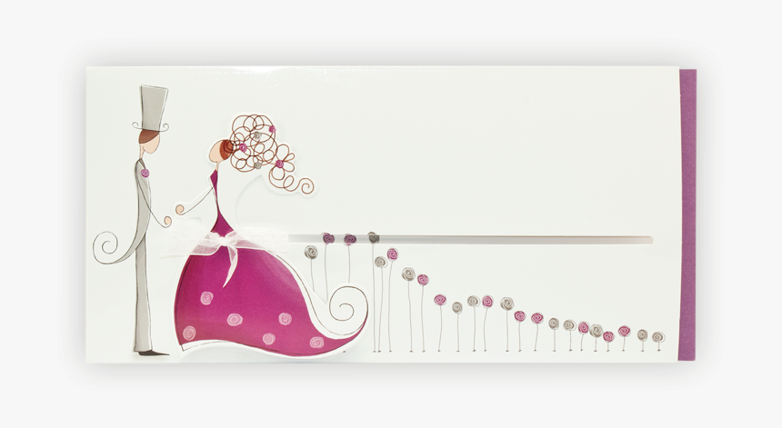 Creative Wedding Invitation - Sliding Wedding Invitations, HD Png Download