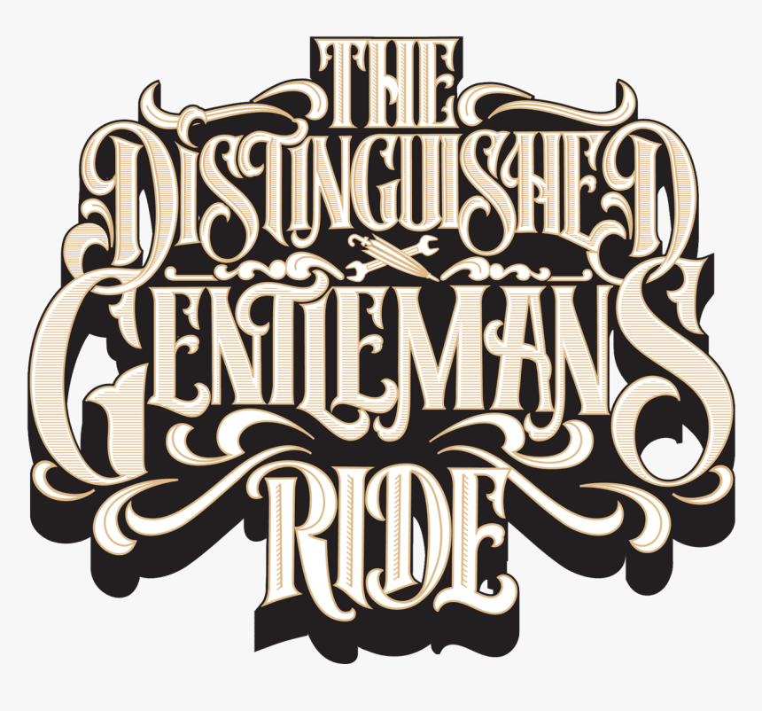 Gentlemans-ride - Distinguished Gentleman's Ride 2018 Logo, HD Png Download