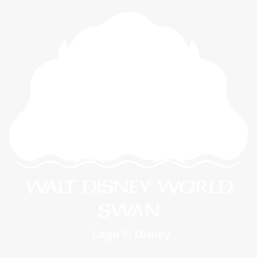 Walt Disney World Swan Logo Black And White - Johns Hopkins Logo White, HD Png Download
