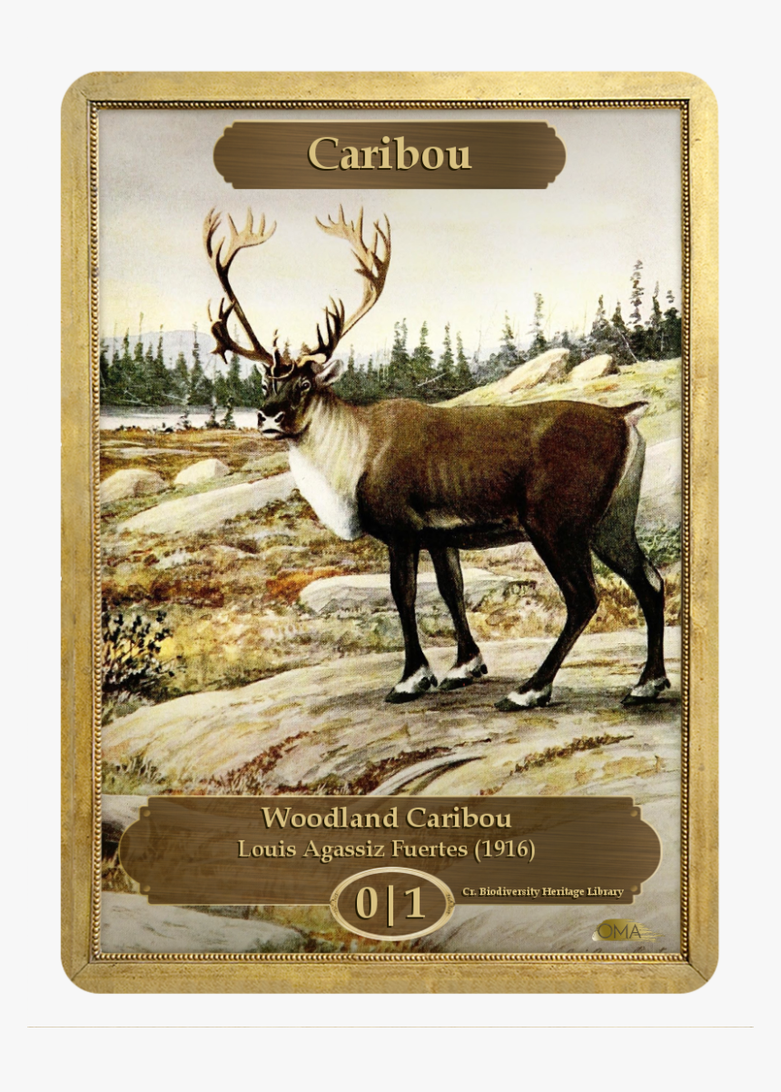 Caribou Token Mtg, HD Png Download