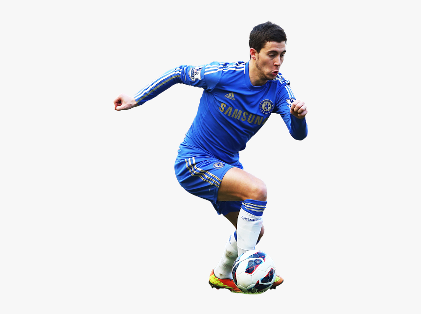 Eden Hazard Render Png - Png Soccer Player Transparent, Png Download