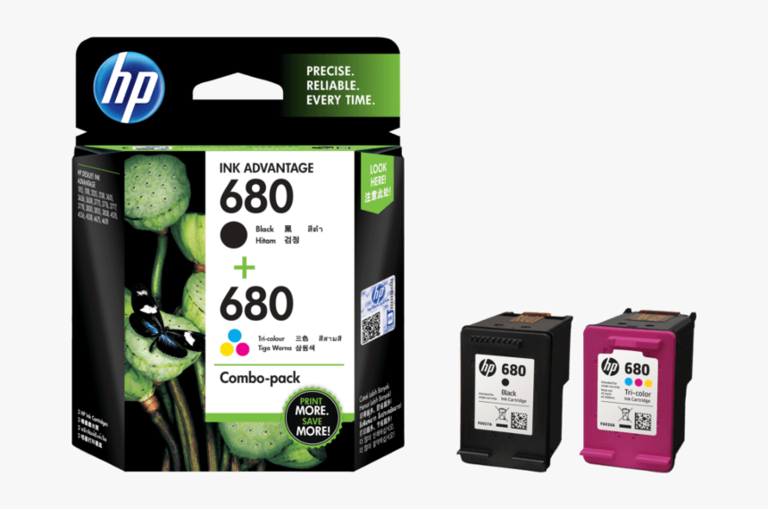 Ink Printer Hp 680, HD Png Download