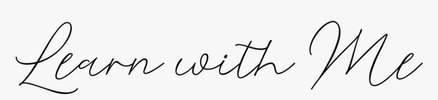 Learnwithme - Calligraphy, HD Png Download