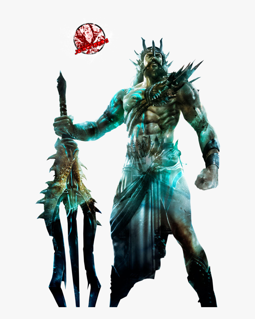 Poseidon Png Page - God Of War Ascension Poseidon, Transparent Png