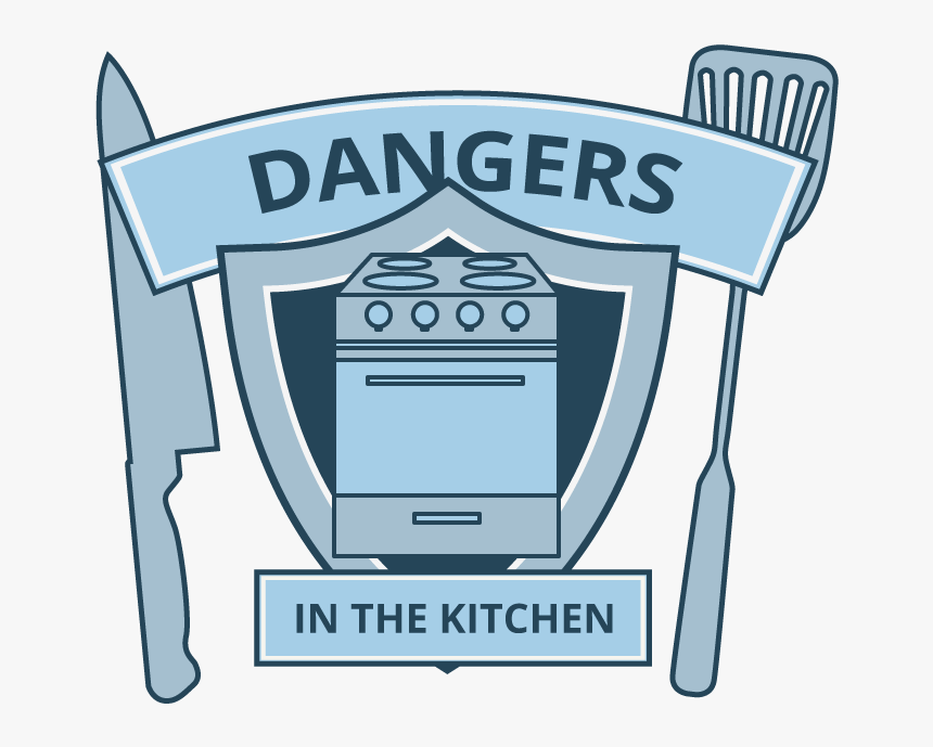 A Thrifty Mum - Cartoon Safety In Kitchen, HD Png Download