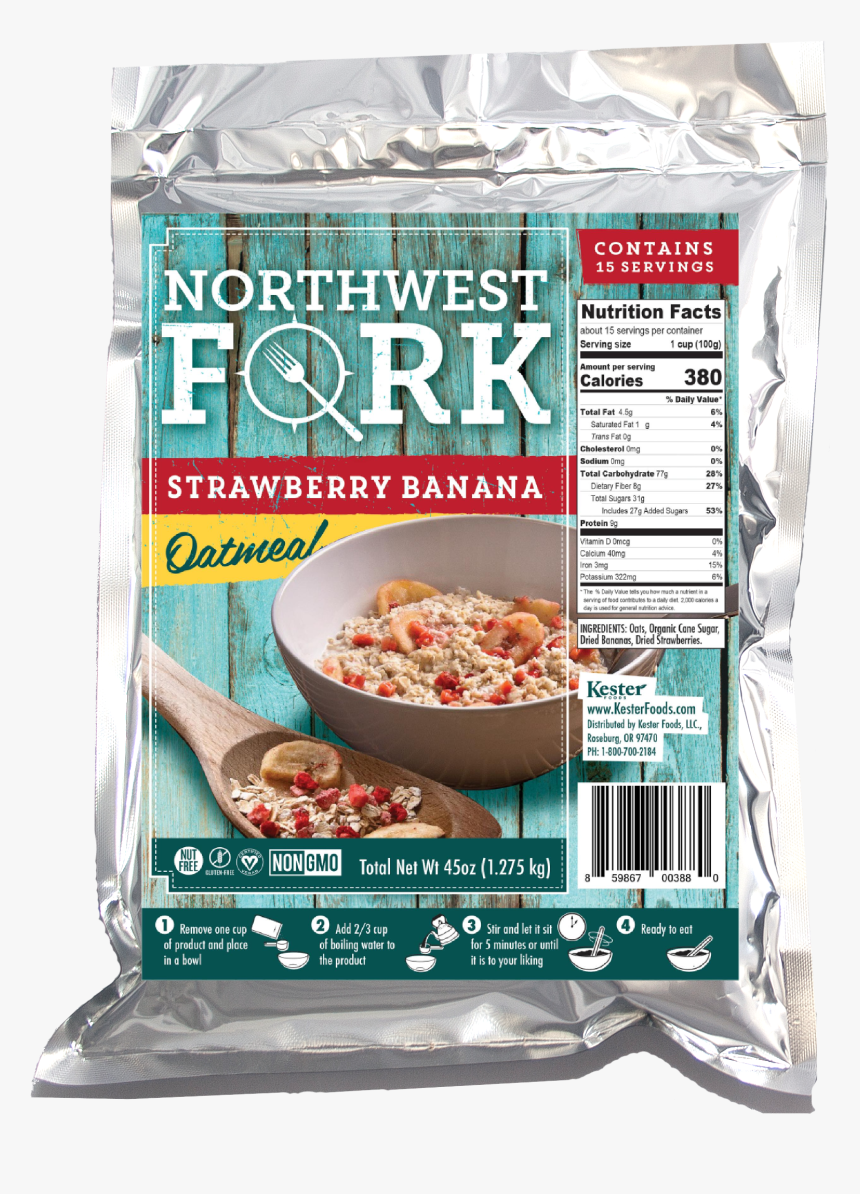 Northwest Fork Gluten-free Emergency Food Supply, HD Png Download