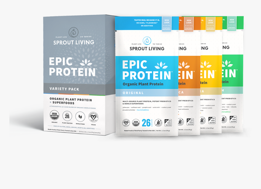 Epic Protein Variety Pack - Graphic Design, HD Png Download