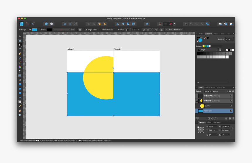 Affinity Designer Artboard, HD Png Download