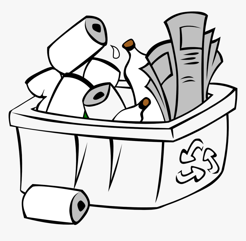Cliparts For Free Download Paper Clipart Recycle Bin - Recycle Bin Clipart, HD Png Download