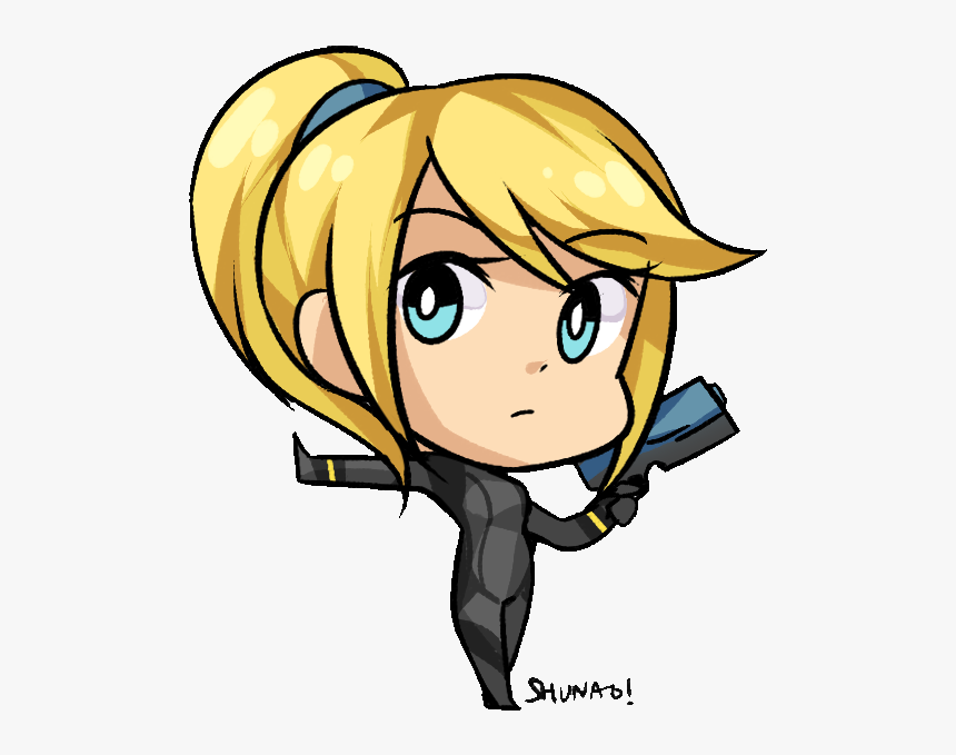 Chibi Zero Suit Samus, HD Png Download