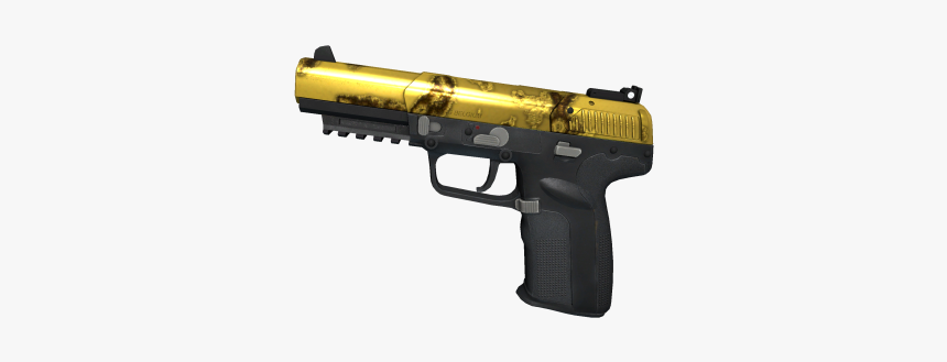 Five Seven Gold Corrosion, HD Png Download