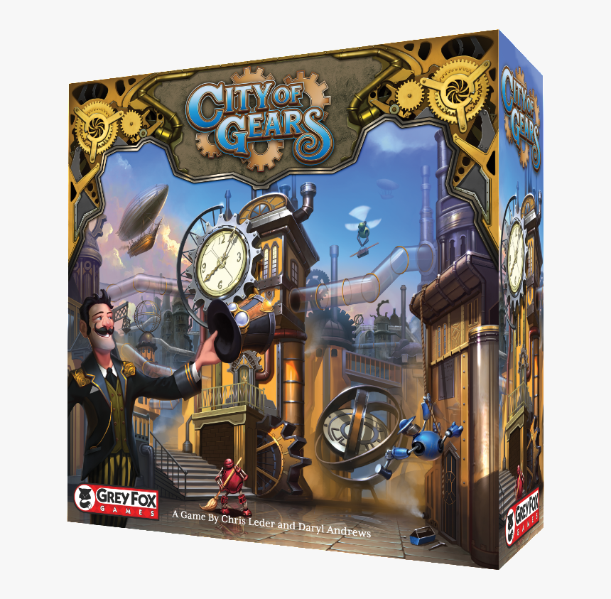 Transparent Steampunk Gear Png - City Of Gears Founders Edition, Png Download