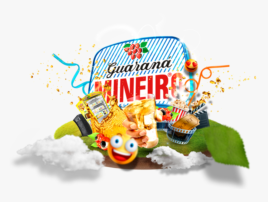 Guaraná Mineio, Pizza, Pipoca, Filme, - Guarana Mineiro, HD Png Download