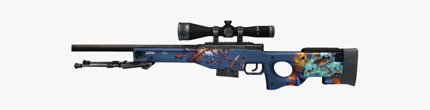 Cs Go Awp Well Worn, HD Png Download