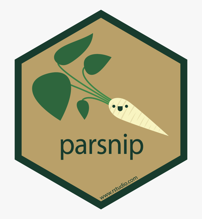 Parsnip R Package, HD Png Download