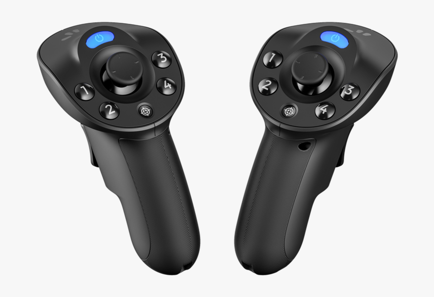 Htc Vive Controllers With Thumbsticks, HD Png Download
