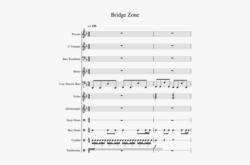 Bank Account Trumpet Sheet Music, HD Png Download