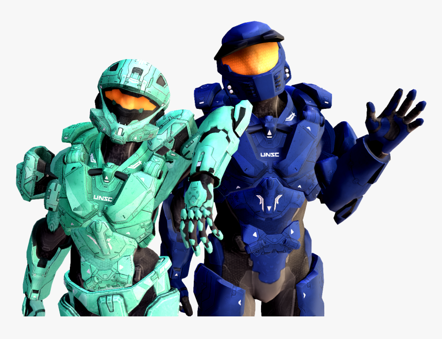 Platonic Carolina And Caboose For Idonotunderstand
render - Rvb Carolina X Caboose, HD Png Download