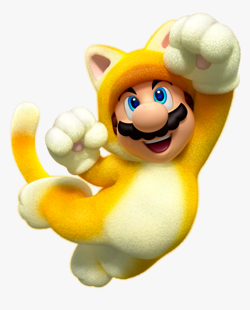 Cat Mario, HD Png Download