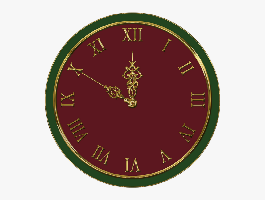 Bientôt Minuit, Horloge Png, Tube - Wall Clock, Transparent Png