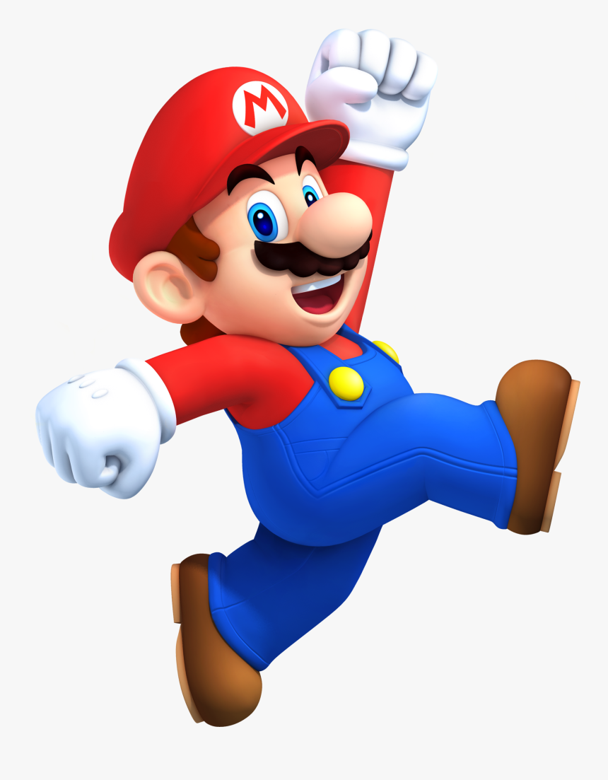Mario - Super Mario Jumping, HD Png Download
