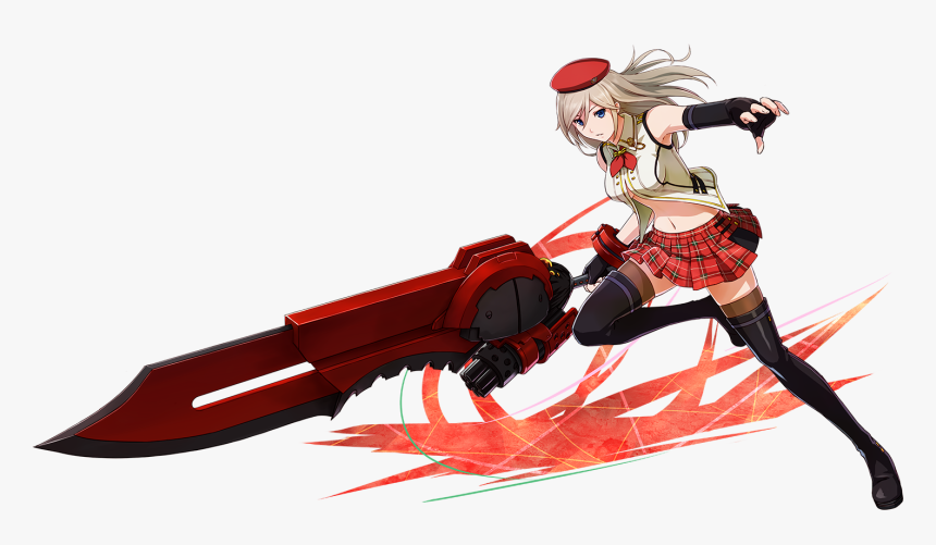 Project X Zone 2 Nana, HD Png Download