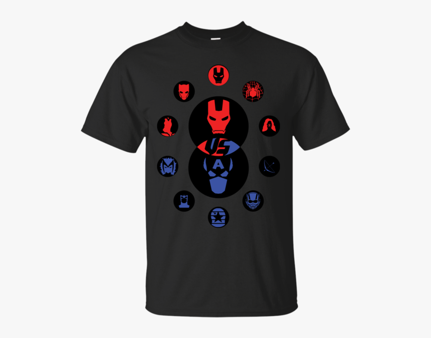 Civil War Red Vs Blue Civil War T Shirt & Hoodie - Supernatural Family Always Has Your Back, HD Png Download