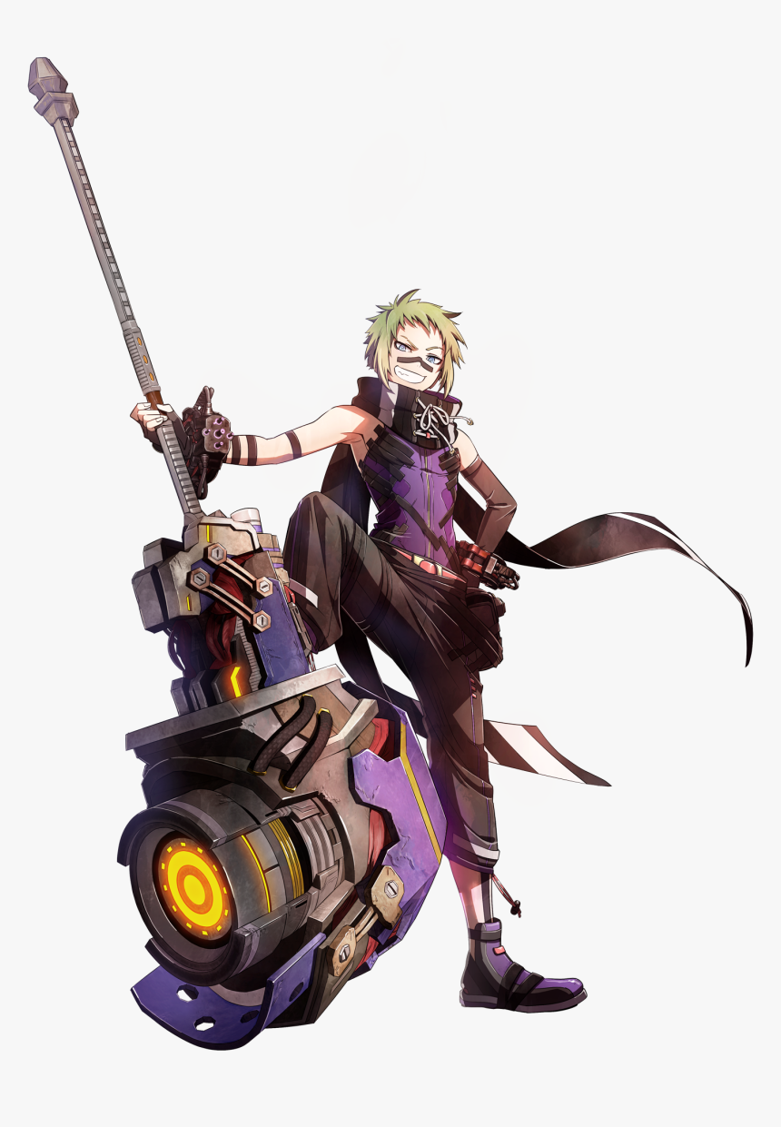 God Eater 3 Zeke Pennywort Render - 噬 神 者 3 克 蕾 雅, HD Png Download
