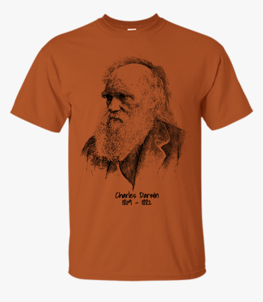 Charles Darwin T-shirt - May Girl With Tattoos Pretty Eyes And Thick Thighs, HD Png Download