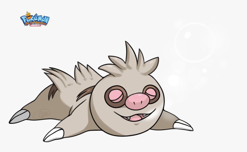 Slakoth Cute, HD Png Download