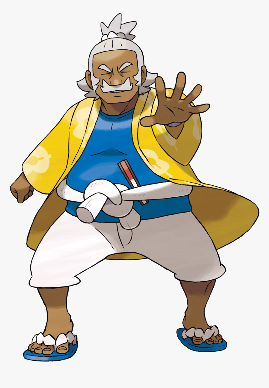 Sun Moon Hala - Pokemon Sun And Moon Hala, HD Png Download