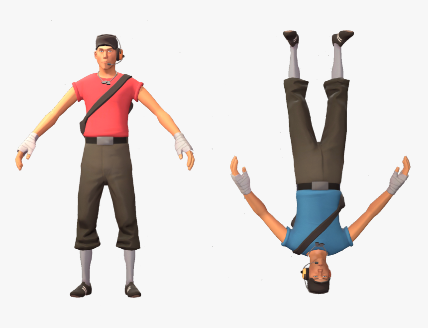 Tf2 A Pose Scout, HD Png Download