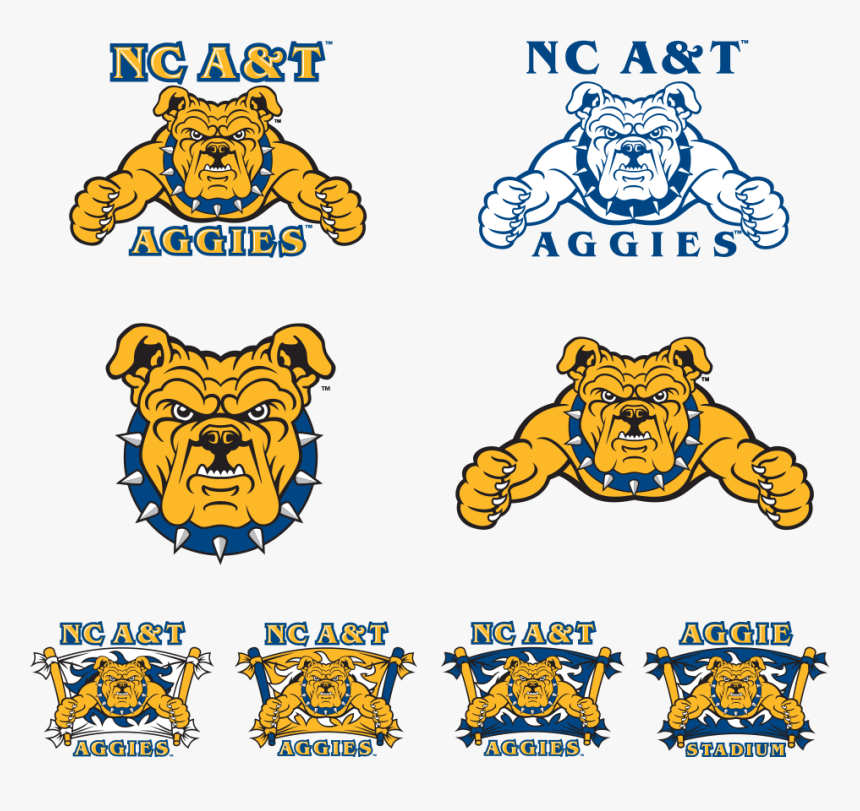 University Spirit Symbols - Nc A&t Aggies Logo, HD Png Download