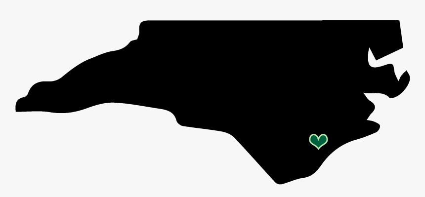 North Carolina Silhouette Vector, HD Png Download