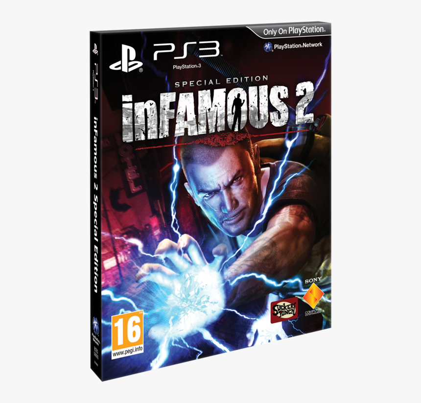Infamous 2 Limited Edition Ps3, HD Png Download