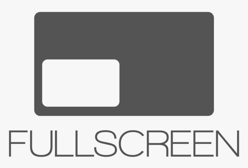 Fullscreen Black Square Logo - Fullscreen Mcn, HD Png Download