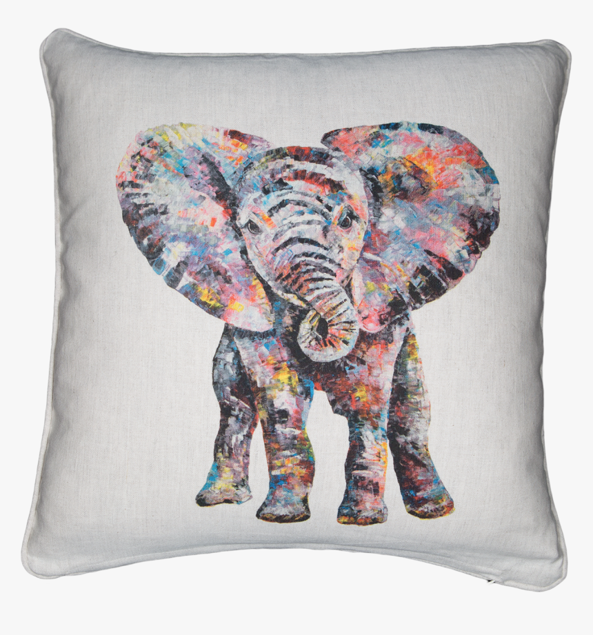 Baby Elephant Cushions Nelly - Elephant Cushion, HD Png Download